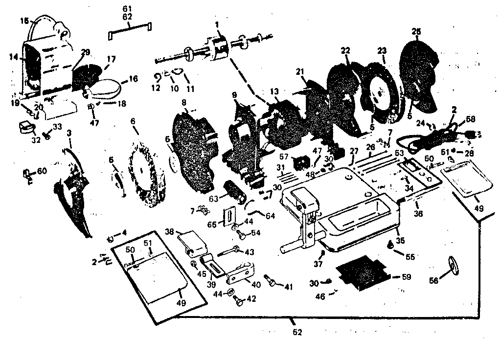 Craftsman 257191601 unit parts diagram