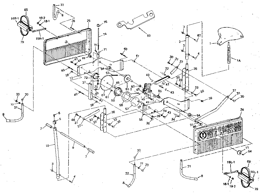 Lifestyler 26629500 unit parts diagram