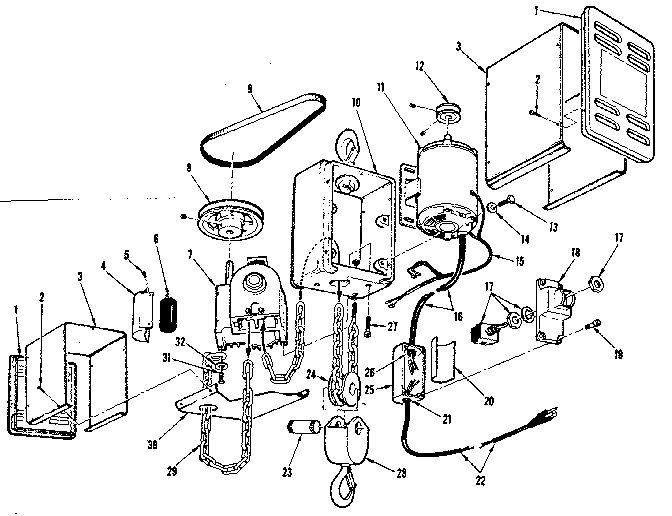 Delco Remy 78702 main assembly diagram