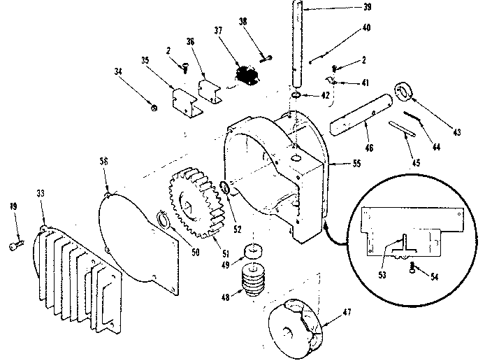 Delco Remy 78702 gear box diagram