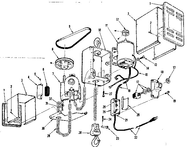 Delco Remy 78708 main assembly exploded diagram