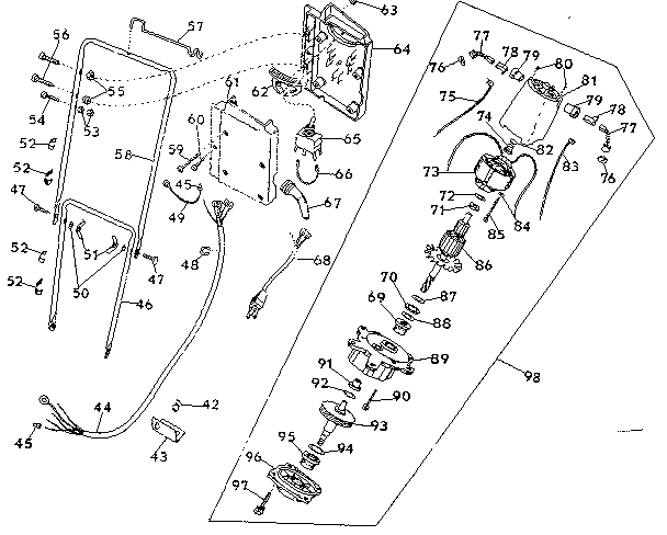 Craftsman 31591400 motor diagram