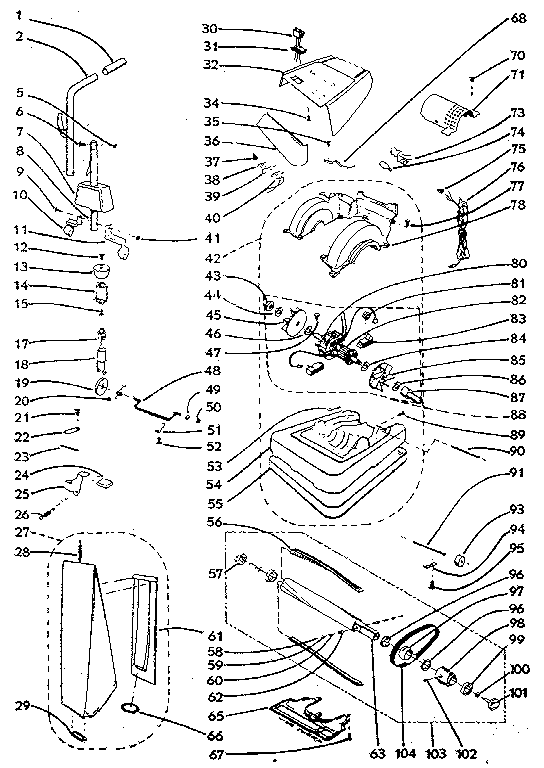Kenmore 1753274181 unit parts diagram