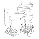 Kenmore 25822530 post assemblies diagram