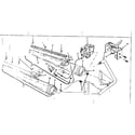 Kenmore 86764741 burner & manifold assembly diagram