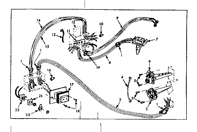 Kenmore 86764761 control box diagram