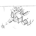 Kenmore 86763991 h-q blower assembly diagram