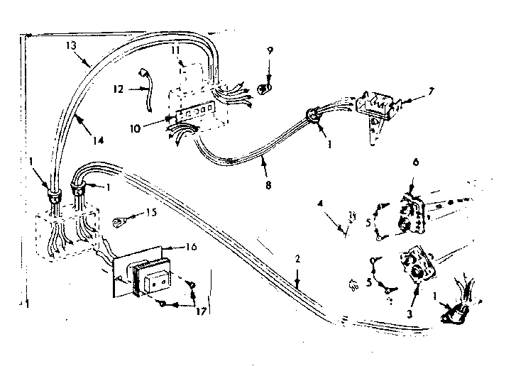 Kenmore 86764691 control box diagram