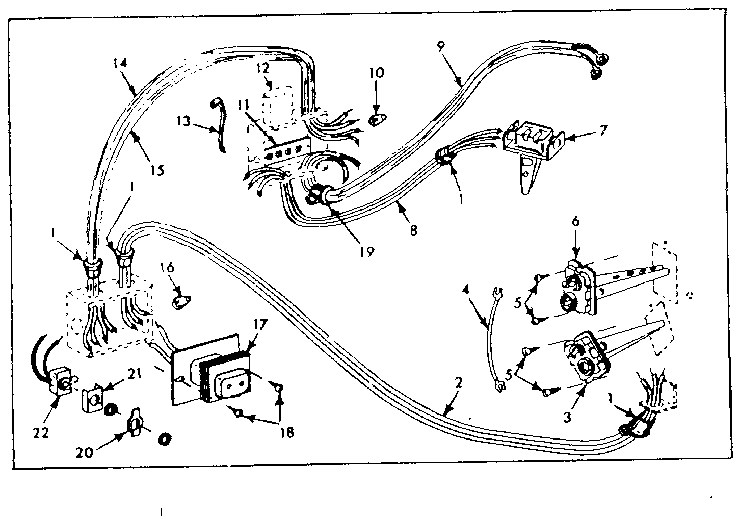 Kenmore 8676471 electrical system diagram