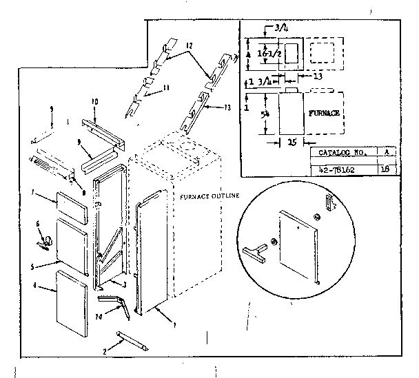 Kenmore 8676484 return air drop diagram