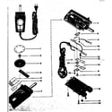 Kenmore 62065011 accessories diagram