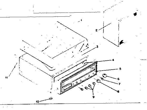 LXI 13291428050 cabinet exploded view diagram