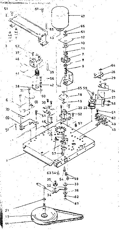 LXI 13291428050 8-track mechanism diagram