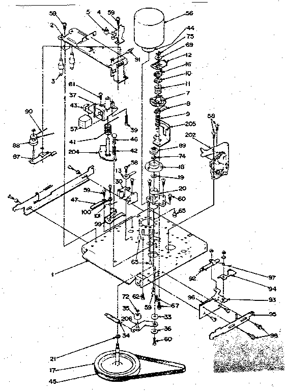 LXI 93351 8 tr mechanism diagram