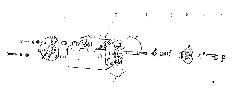 LXI 56441720400 vhf tuner type no. 96-342 diagram