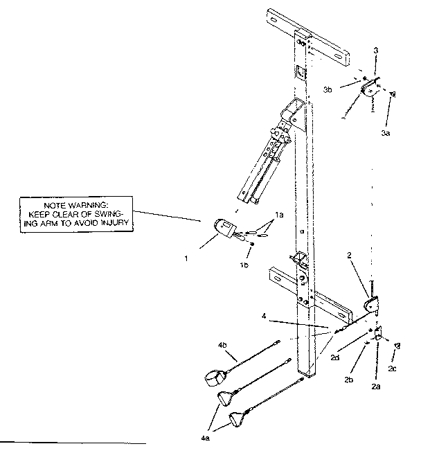 Lifestyler 15601-EXERCISE SET pulley unit diagram