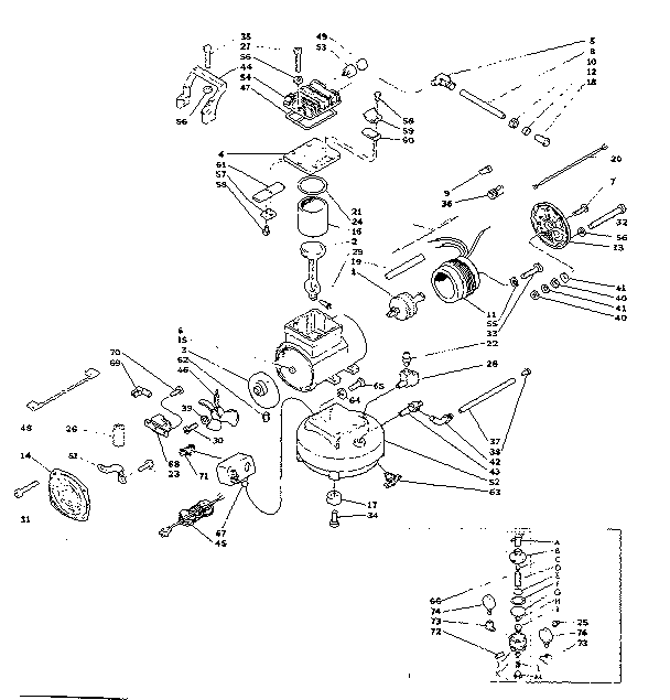 Craftsman 283150611 parts drawing diagram
