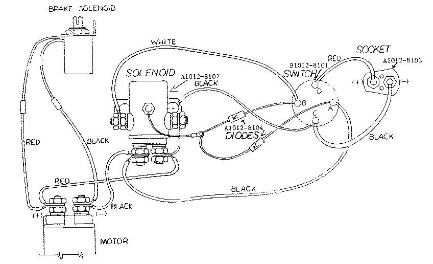 Powerwinch 1012 electrical system diagram