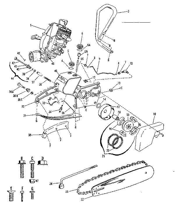 Craftsman 917350720 main frame diagram