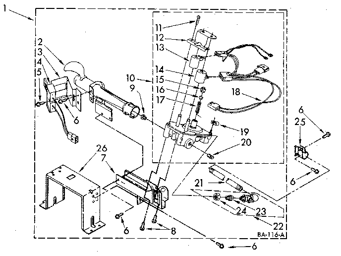 Kenmore 11097093700 3387617 burner assembly diagram