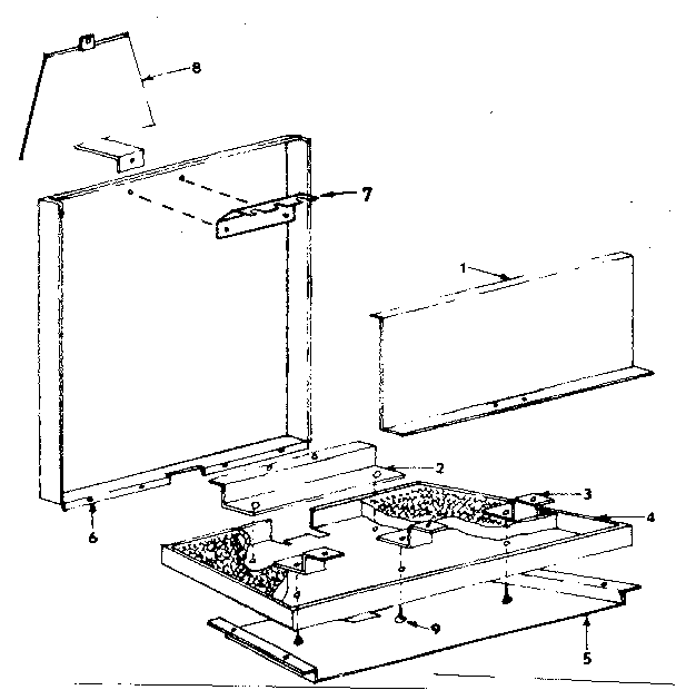 Kenmore 14384530 fire box/42-8421 diagram