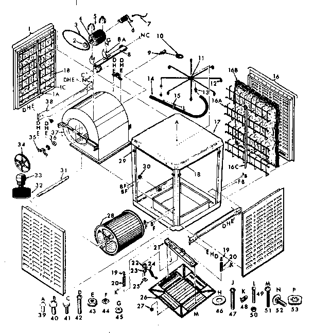 Kenmore 56561393 functional replacement parts diagram