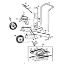 Kenmore 25822439 portable cart assemblies diagram