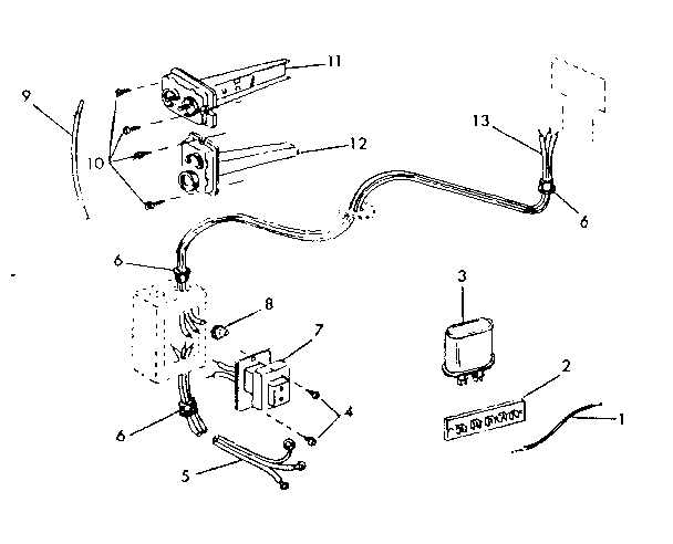 Kenmore 8676316 electrical diagram
