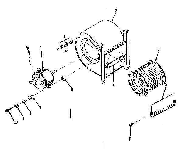 Kenmore 8676410 h-q blower assembly diagram