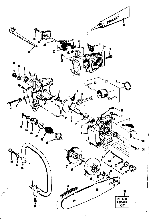 Craftsman 358352010 engine diagram