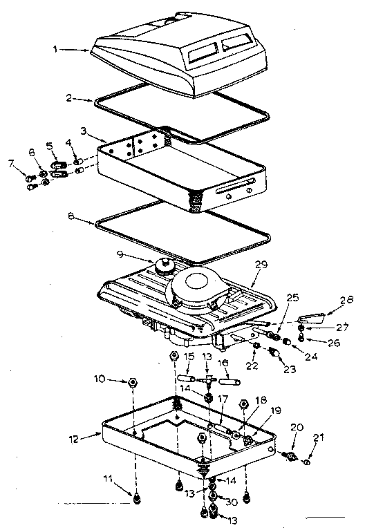Craftsman 21759860 shroud & controls assembly diagram