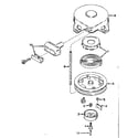 Craftsman 21759861 rewind starter diagram