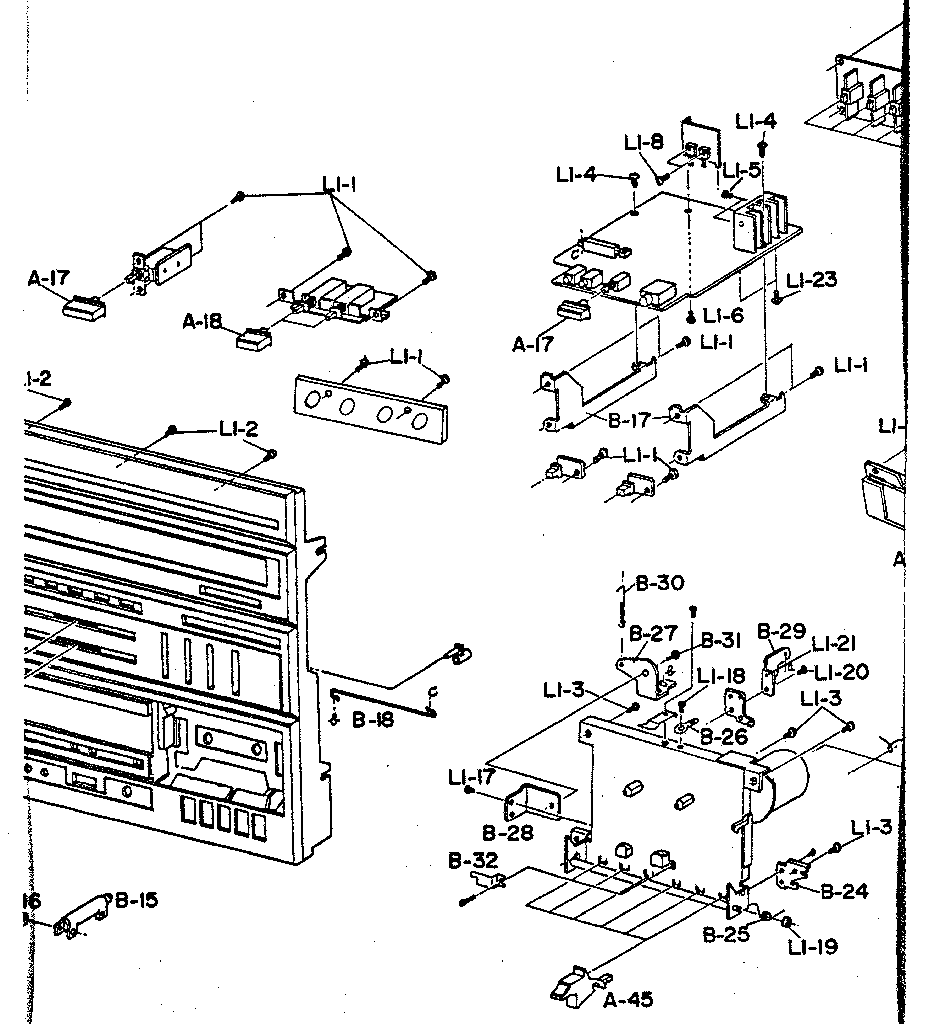 LXI 30491879450 cabinet 1 diagram