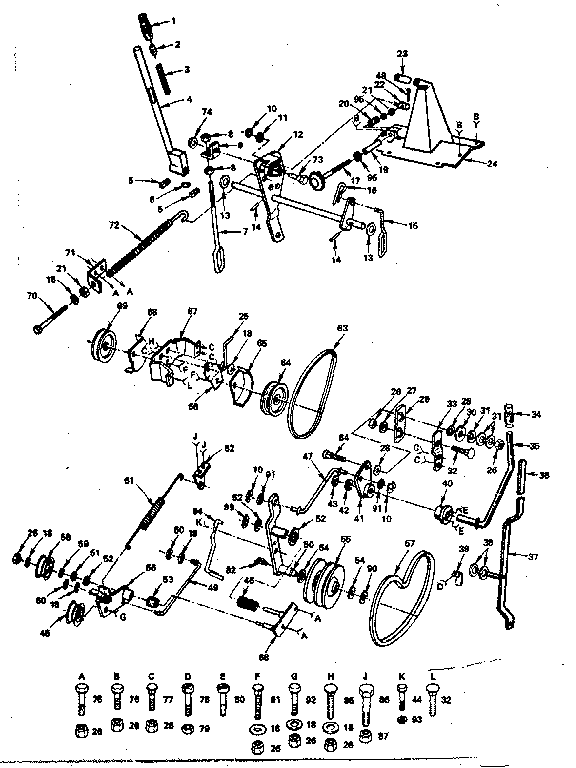 Craftsman 917253715-1980 varidrive system diagram
