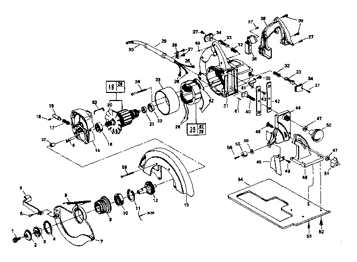 Craftsman 135275100 unit parts diagram