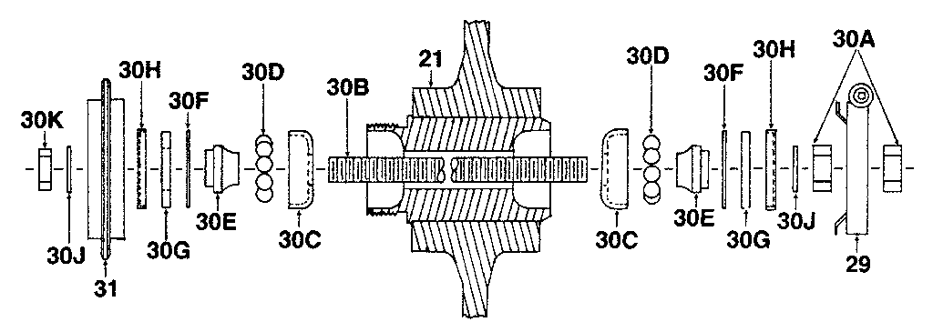 Lifestyler 28537 wheel hub assembly diagram