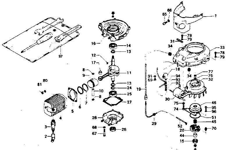 Tanaka TOB-175 engine diagram