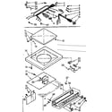 Kenmore 11074490200 top and control assembly diagram