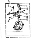 Kenmore 11074490200 water pump diagram