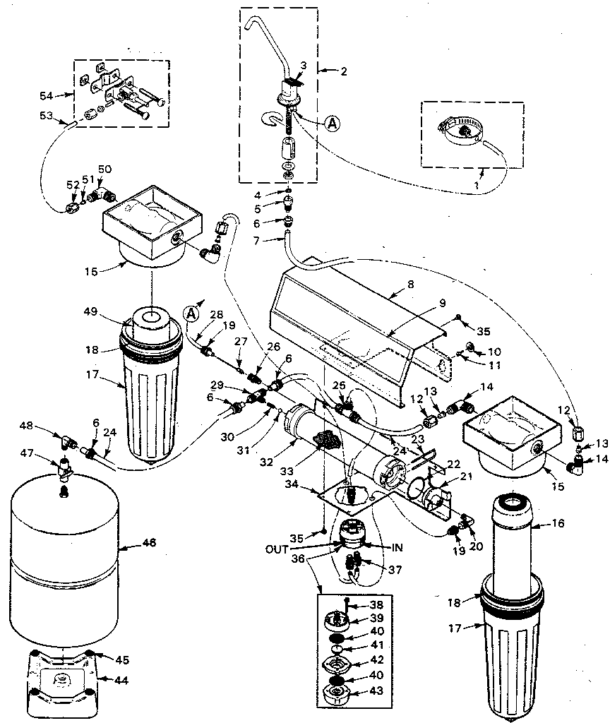 Kenmore 625345761 unit parts diagram