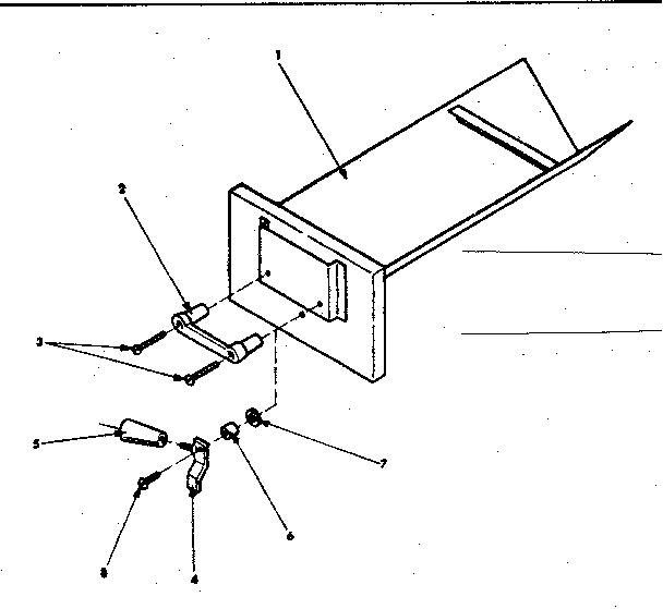 Kenmore 610742080 ash pan assembly diagram