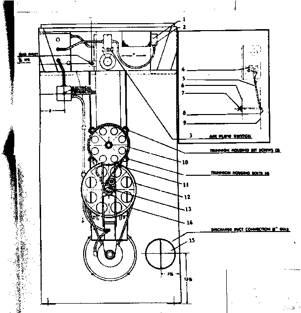 Huebsch 37 thermodiscs and belt diagram