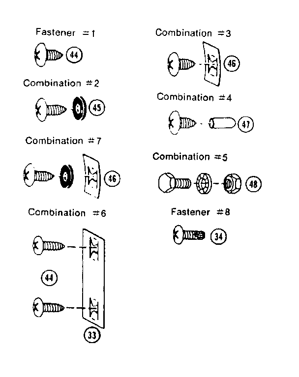 Sears 69660048 hardware diagram