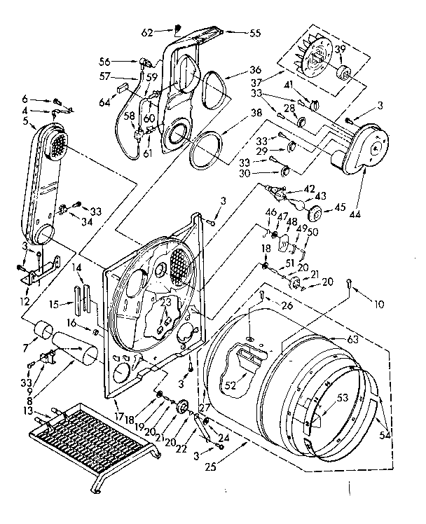 Kenmore 11087294340 limited edition bulkhead diagram