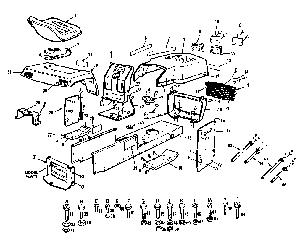 Craftsman 917252641 enclosures diagram