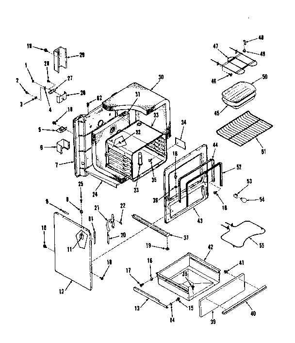 Kenmore 1036268412 body diagram