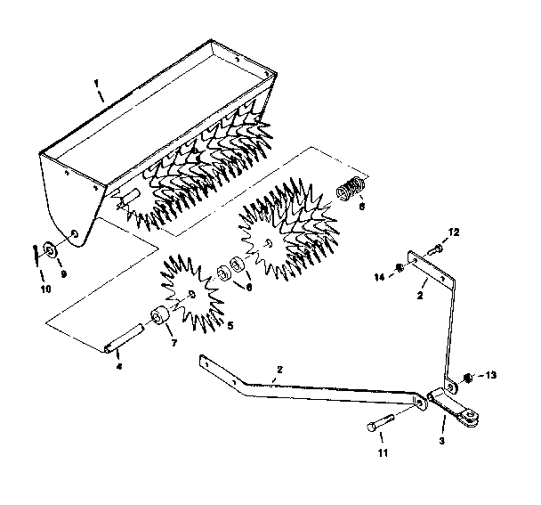 Craftsman 61024350 replacement parts diagram