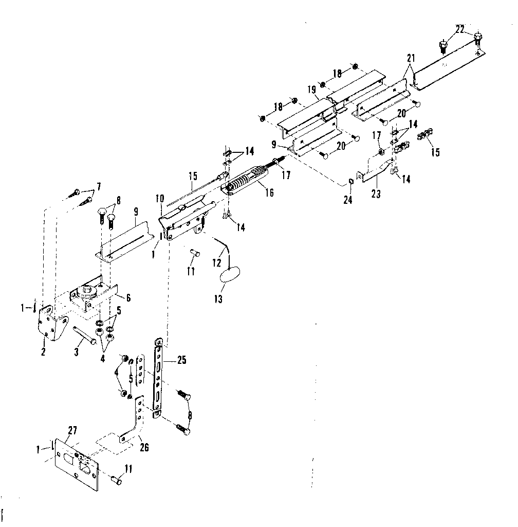 Craftsman 139663600 rail assembly diagram