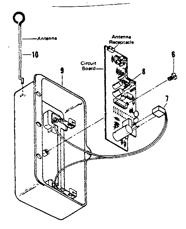 Craftsman 139663600 receiver diagram