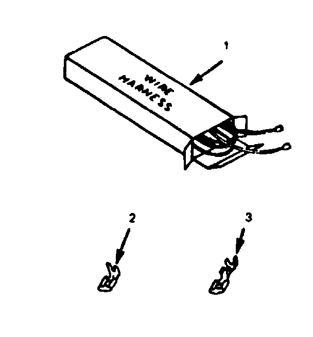 Kenmore 1037278510 wire harnesses and components diagram